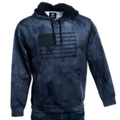 Hooey Liberty Roper Black Stone Hooded Sweatshirt