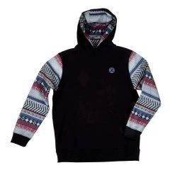 Hooey Men's Acuna Black Hooded Sweatshirt