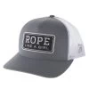 Hooey Women's Rope Like A Girl Grey And White Cap