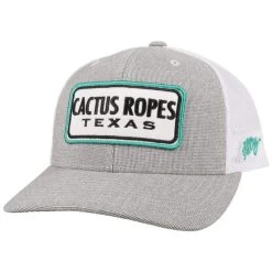 Hooey Cactus Ropes Grey/White Cap