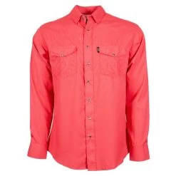 Hooey Men's Sol Watermelon Long Sleeve Snap Shirt