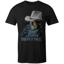 Hooey Men's John Wayne Black T-Shirt