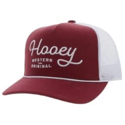 Hooey OG Maroon Snapback Cap