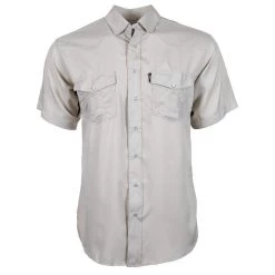 Hooey Men's Tan Pearl Snap Shirt