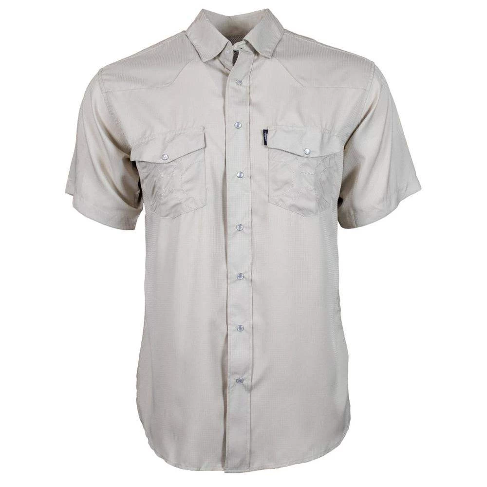 Hooey Men's Tan Pearl Snap Shirt