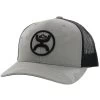 Hooey O Classic Grey Camo And Black Cap