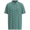 Hooey Men's Teal Printed Polo Shirt