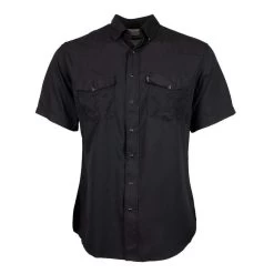 Hooey Men's Black Sol Short Sleeve Shirt