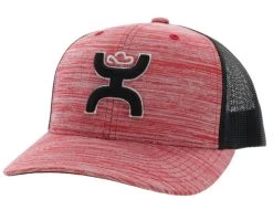 Hooey Sterling Red/Black Snapback Ball Cap