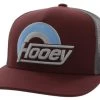 Hooey Suds Maroon/Grey Ball Cap