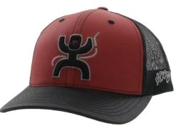 Hooey Arc Ball Cap- Rust/Black