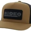 Hooey Rodeo Tan/Black Youth Trucker Ball Cap