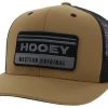 Hooey Horizon Tan/Black Trucker Ball Cap