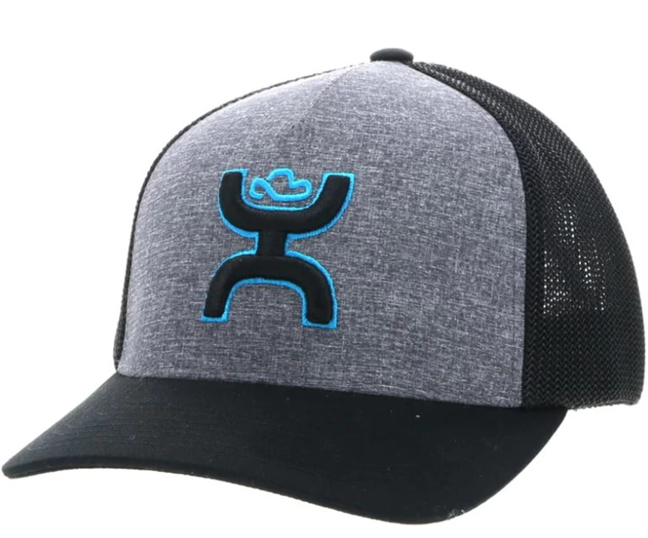 Hooey Mens Coach Charcoal/Black Hat