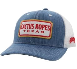 Hooey "CR080" Denim/White Hat