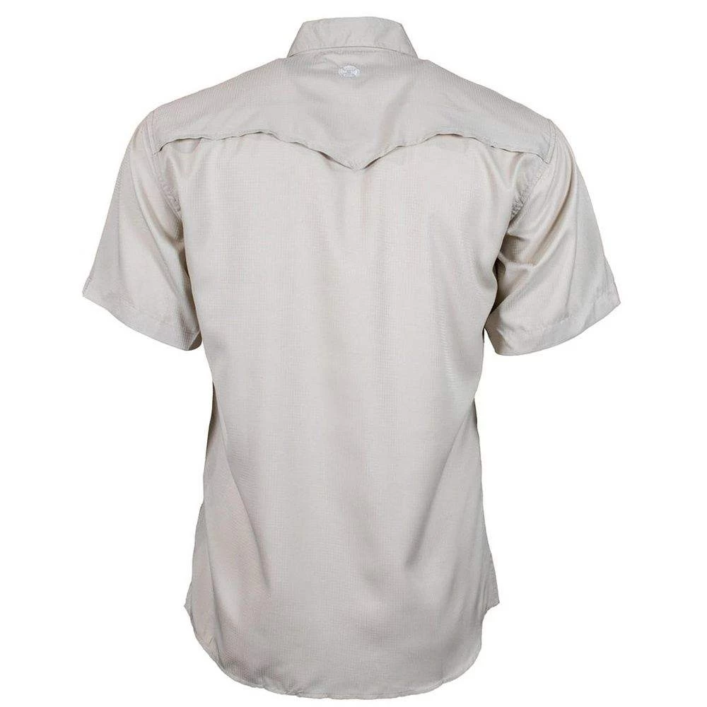 Hooey Men's Tan Pearl Snap Shirt - Image 2