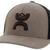 Hooey Ash Tan/Black FlexFit Ball Cap