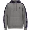 Hooey Mens Canyon Grey/Navy Aztec Hoody