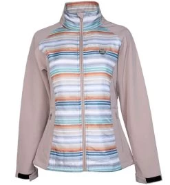 Hooey Womens Softshell Jacket Tan/Serape