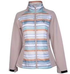 Hooey Girls Softshell Jacket Tan/Serape
