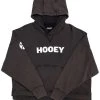Hooey Women's Roomy Cropped Logo Hoodie