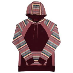 Hooey Women's Savannah Serape Stripe Hoodie